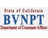 Official logo of the Board of Vocational Nursing and Psychiatric Technicians, representing regulatory authority and professional standards in nursing and psychiatric technician training.